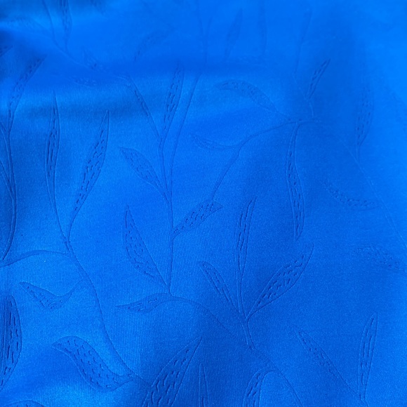 Royal Blue Willow Light n Tight Hi-Rose Crop (17”) - Picture 3 of 4